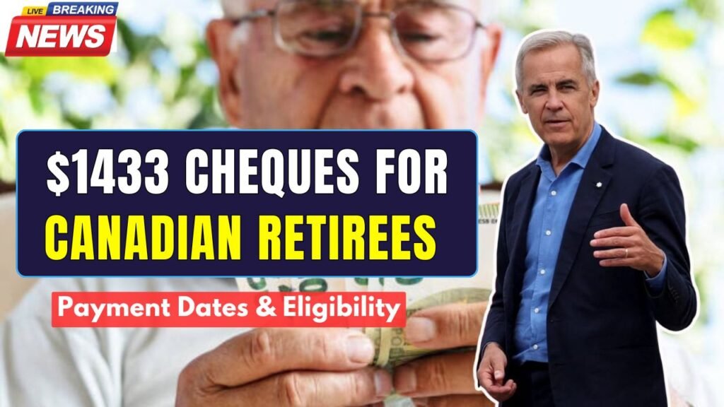 1433 Cheques for Canadian Retirees